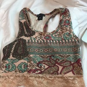 Wet Seal Paisley Top